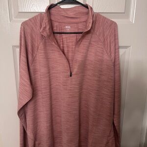 DSG Rose Quarter-Zip Top